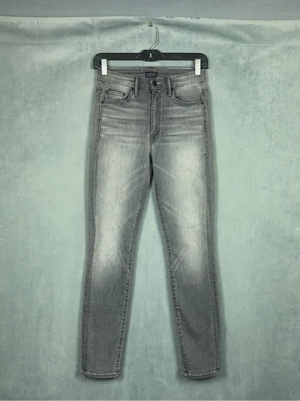 Mother Jeans Womens Size 26 High Waisted Looker Supermoon Grey Stretch